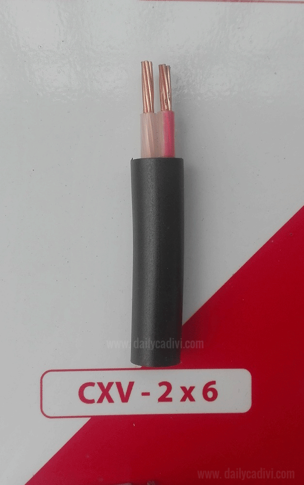 CADIVI CXV 2x6mm