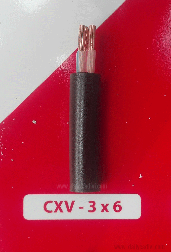 CADIVI CXV 3x6mm