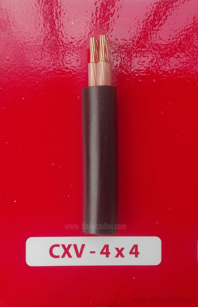 CADIVI CXV 4x4mm